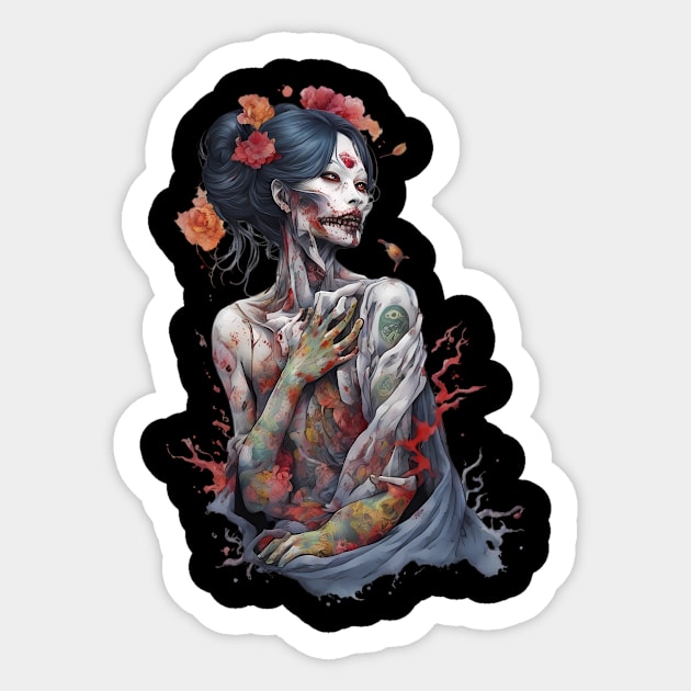 Evil Spirit Sticker by animegirlnft